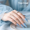 image:imageJODSONE 3Pcs 165ml Top Coat and Base Coat Set with Gel Nail Remover No Wipe Top Coat Base Need U V Lamp Cured Gel Nail Remover for Quick and Easy Removal At HomeGN003