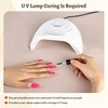image:imageJODSONE 3Pcs 165ml Top Coat and Base Coat Set with Gel Nail Remover No Wipe Top Coat Base Need U V Lamp Cured Gel Nail Remover for Quick and Easy Removal At HomeGN010