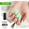 image:imageJODSONE 3Pcs 165ml Top Coat and Base Coat Set with Gel Nail Remover No Wipe Top Coat Base Need U V Lamp Cured Gel Nail Remover for Quick and Easy Removal At HomeGN005