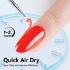 image:imageJODSONE 3Pcs 165ml Top Coat and Base Coat Set with Gel Nail Remover No Wipe Top Coat Base Need U V Lamp Cured Gel Nail Remover for Quick and Easy Removal At HomeGN013