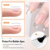 image:imageJODSONE 3Pcs 165ml Top Coat and Base Coat Set with Gel Nail Remover No Wipe Top Coat Base Need U V Lamp Cured Gel Nail Remover for Quick and Easy Removal At HomeGN011