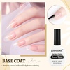 image:imageJODSONE 3Pcs 165ml Top Coat and Base Coat Set with Gel Nail Remover No Wipe Top Coat Base Need U V Lamp Cured Gel Nail Remover for Quick and Easy Removal At HomeGN010