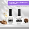 image:imageJODSONE 3Pcs 165ml Top Coat and Base Coat Set with Gel Nail Remover No Wipe Top Coat Base Need U V Lamp Cured Gel Nail Remover for Quick and Easy Removal At HomeGN005