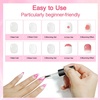 image:imageJODSONE 3pcs 10ml Base Top Coat Blooming Gel Set No Wipe for Gradient and Watercolor Nail Art Blooming Gel Creates Spreading Effects Requires U V Lamp Curing10ml Blooming Gel Nail Polish Single