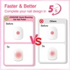 image:imageJODSONE 3pcs 10ml Base Top Coat Blooming Gel Set No Wipe for Gradient and Watercolor Nail Art Blooming Gel Creates Spreading Effects Requires U V Lamp Curing10ml Blooming Gel Nail Polish Single