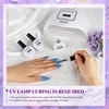 image:imageJODSONE 4 Bottle 10ML Nail Primer Base Coat Top Coat and Builder Gel Glossy Durable Long Lasting Gift for Girls at Home Salon Design3pcs Top and Base coat  Matte Top Coat