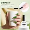 image:imageJODSONE 4 Bottle 10ML Nail Primer Base Coat Top Coat and Builder Gel Glossy Durable Long Lasting Gift for Girls at Home Salon Design3pcs Top and Base coat  Builder Gel