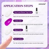 image:imageJODSONE 4 Bottle 10ML Nail Primer Base Coat Top Coat and Builder Gel Glossy Durable Long Lasting Gift for Girls at Home Salon Design3pcs Top and Base coat  Matte Top Coat