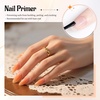 image:imageJODSONE 4 Bottle 10ML Nail Primer Base Coat Top Coat and Builder Gel Glossy Durable Long Lasting Gift for Girls at Home Salon Design4pcs BTPBG Set