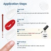 image:imageJODSONE 4 Bottle 10ML Nail Primer Base Coat Top Coat and Builder Gel Glossy Durable Long Lasting Gift for Girls at Home Salon DesignBase coat