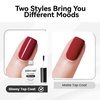 image:imageJODSONE 4 Bottle 10ML Nail Primer Base Coat Top Coat and Builder Gel Glossy Durable Long Lasting Gift for Girls at Home Salon DesignTop coat