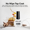 image:imageJODSONE 4 Bottle 10ML Nail Primer Base Coat Top Coat and Builder Gel Glossy Durable Long Lasting Gift for Girls at Home Salon DesignTop coat