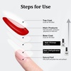 image:imageJODSONE 4 Bottle 10ML Nail Primer Base Coat Top Coat and Builder Gel Glossy Durable Long Lasting Gift for Girls at Home Salon Designnail primer and dehydrator