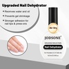 image:imageJODSONE 4 Bottles of 15 Capacities of Nail Dehydrator Nail Primer Base Top Coat Long Lasting and Easy to Apply Large Bottle1PCS165mlD
