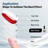 image:imageJODSONE 4 Bottles of 15 Capacities of Nail Dehydrator Nail Primer Base Top Coat Long Lasting and Easy to Apply Large Bottle1PCS166mlP