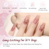 image:imageJODSONE 4 Bottles of 15 Capacities of Nail Dehydrator Nail Primer Base Top Coat Long Lasting and Easy to Apply Large Bottle2 Pcs 15mlBT