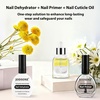 image:imageJODSONE 4 Bottles of 15 Capacities of Nail Dehydrator Nail Primer Base Top Coat Long Lasting and Easy to Apply Large Bottle2PCS165MLDP