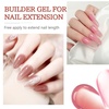 image:imageJODSONE 4 Bottles of 15 Capacities of Nail Dehydrator Nail Primer Base Top Coat Long Lasting and Easy to Apply Large Bottle4 Pcs Builder Gel