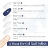 image:imageJODSONE 4 Bottles of 15 Capacities of Nail Dehydrator Nail Primer Base Top Coat Long Lasting and Easy to Apply Large Bottle4NewADPBT