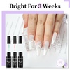image:imageJODSONE 5ml Nail Art Gel Liner Set 10 Colors Gel Nail Polish Need U V Lamp Cured with Thin Brush Gift for Girls at Home Salon DesignPink Red Blue PurpleLB01LB20