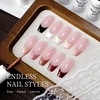 image:imageJODSONE 5ml Nail Art Gel Liner Set 10 Colors Gel Nail Polish Need U V Lamp Cured with Thin Brush Gift for Girls at Home Salon DesignPink Red Blue PurpleLMK01LMK10