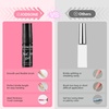 image:imageJODSONE 5ml Nail Art Gel Liner Set 10 Colors Gel Nail Polish Need U V Lamp Cured with Thin Brush Gift for Girls at Home Salon DesignPink Red Blue PurpleLB01LB32