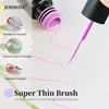 image:imageJODSONE 5ml Nail Art Gel Liner Set 10 Colors Gel Nail Polish Need U V Lamp Cured with Thin Brush Gift for Girls at Home Salon DesignPink Red Blue PurpleLB01LB20