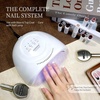 image:imageJODSONE 5ml Nail Art Gel Liner Set 10 Colors Gel Nail Polish Need U V Lamp Cured with Thin Brush Gift for Girls at Home Salon DesignPink Red Blue PurpleLMK01LMK10