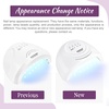 image:imageJODSONE 60 PCS Gel Nail Polish Kit with U V Light 4 Bottles of 15ML Nail Dehydrator Nail Primer Base Coat Top Coat Glossy Surface Quick Drying Durable