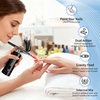 image:imageJODSONE Airbrush Kit Rechargeable with Spray Compressor 3 Air Pressure Adjustment Cordless Air Brush for Nail Art Makeup Cake Decorating and Model Painting BlackAirbrushkitblack