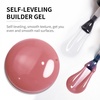 image:imageJODSONE Builder Gel for Nails4Pcs 10ML Builder Gel Set Nail Apex and Extension Strengthener Hard Need to Cured by Nail LampClear White Pink BrownGF301GF303 GF306