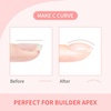 image:imageJODSONE Builder Gel for Nails4Pcs 10ML Builder Gel Set Nail Apex and Extension Strengthener Hard Need to Cured by Nail LampClear White Pink BrownGF301GF303 GF306