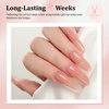 image:imageJODSONE Builder Gel for Nails4Pcs 10ML Builder Gel Set Nail Apex and Extension Strengthener Hard Need to Cured by Nail LampClear White Pink BrownGJ05GJ08
