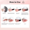 image:imageJODSONE Builder Gel for Nails4Pcs 10ML Builder Gel Set Nail Apex and Extension Strengthener Hard Need to Cured by Nail LampClear White Pink BrownGJ05GJ08