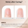 image:imageJODSONE Builder Gel for Nails4Pcs 10ML Builder Gel Set Nail Apex and Extension Strengthener Hard Need to Cured by Nail LampClear White Pink BrownGJ09GJ12