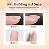 image:imageJODSONE Builder Gel for Nails4Pcs 10ML Builder Gel Set Nail Apex and Extension Strengthener Hard Need to Cured by Nail LampClear White Pink BrownGJ09GJ12
