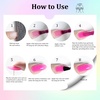 image:imageJODSONE Builder Gel for Nails4Pcs 10ML Builder Gel Set Nail Apex and Extension Strengthener Hard Need to Cured by Nail LampClear White Pink BrownGJ16GJ19