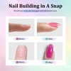 image:imageJODSONE Builder Gel for Nails4Pcs 10ML Builder Gel Set Nail Apex and Extension Strengthener Hard Need to Cured by Nail LampClear White Pink BrownGJ16GJ19