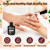 image:imageJODSONE Gel Nail Polish Kit with U V Light 32 Colors Gel Polish Nail Kit 4 Bottles of 15ML Nail Dehydrator Nail Primer Base Coat Top Coat Glossy Surface Quick Drying Durable