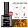 image:imageJODSONE Gel Nail Polish Kit with U V Light 32 Colors Gel Polish Nail Kit 4 Bottles of 15ML Nail Dehydrator Nail Primer Base Coat Top Coat Glossy Surface Quick Drying Durable