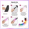 image:imageJODSONE Sponge Pat Paint Nail Gel 9 Colors French Gradient Gel Nail Blush Blooming At Home DIY Nail Art Designs9ColorPPG1