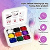 image:imageJODSONE Sponge Pat Paint Nail Gel 9 Colors French Gradient Gel Nail Blush Blooming At Home DIY Nail Art Designs9ColorPPG1