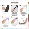 image:imageJODSONE Sponge Pat Paint Nail Gel 9 Colors French Gradient Gel Nail Blush Blooming At Home DIY Nail Art Designs9ColorPPG3