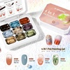 image:imageJODSONE Sponge Pat Paint Nail Gel 9 Colors French Gradient Gel Nail Blush Blooming At Home DIY Nail Art Designs9ColorPPG3