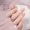 image:imageJODSONE White Gel Nail Polish 18ml Gel Polish White Soak Off U V Lamp Gel Polish Art Manicure Salon DIY at HomeJelly Beige Pink