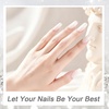 image:imageJODSONE White Gel Nail Polish 18ml Gel Polish White Soak Off U V Lamp Gel Polish Art Manicure Salon DIY at HomeJelly Elegant White