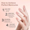 image:imageJODSONE White Gel Nail Polish 18ml Gel Polish White Soak Off U V Lamp Gel Polish Art Manicure Salon DIY at HomeJelly Nude