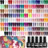 image:imageJODSONE 12 PCS Gel Nail Polish Set with Base Coat and Top Coat Limited Red Pink High Gloss Fashion Gifts for Women amp Girls100SET 01
