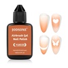 image:imageJODSONE 18ml Nude Airbrush Gel Nail Polish Fine Mist Nail No Dilution for Airbrush Nails Art Painting French Ombre Nail Art DesignsYLB020Orange