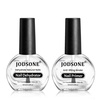 image:imageJODSONE 4 Bottle 10ML Nail Primer Base Coat Top Coat and Builder Gel Glossy Durable Long Lasting Gift for Girls at Home Salon Designnail primer and dehydrator